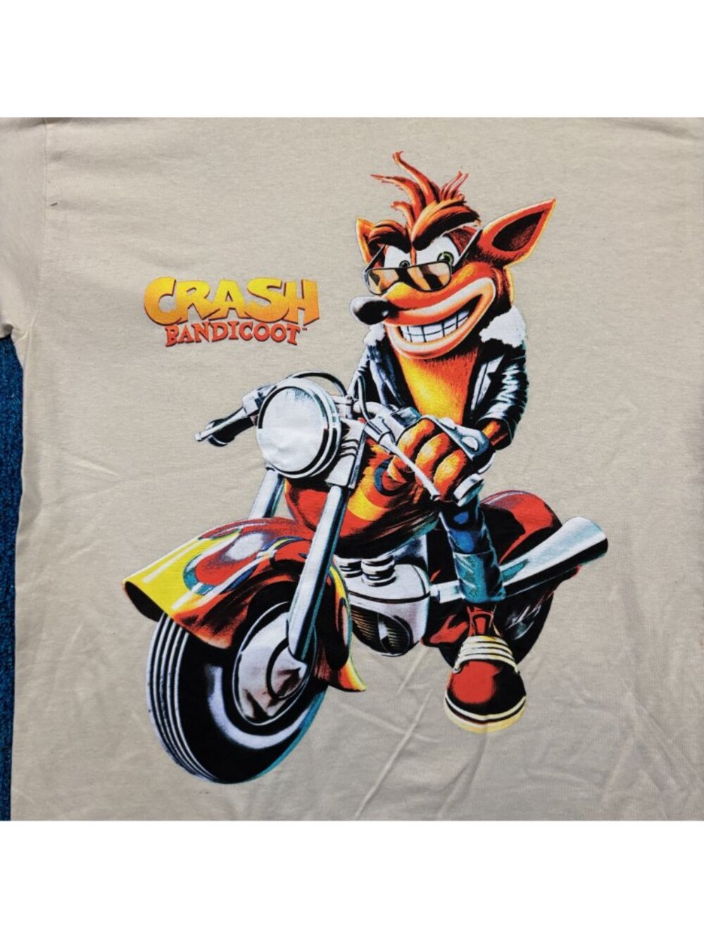 Crash Bandicoot Graphic Video Game T-Shirt Size Medium - Picture 2 of 5